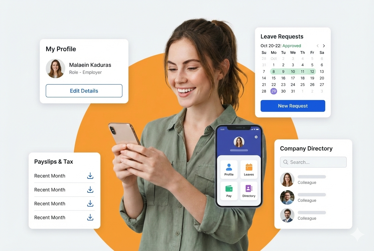 Employee self service portal preview