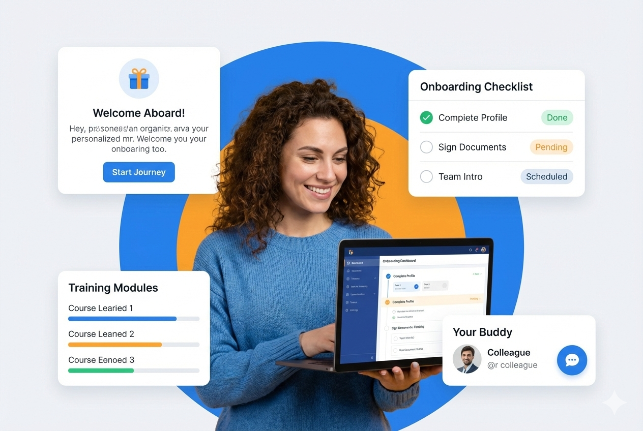 Onboarding software dashboard preview