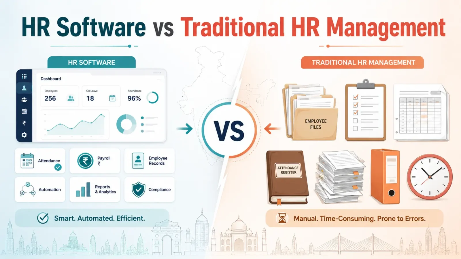 Hr software vs traditional hr management