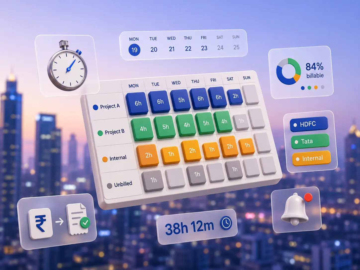 Timesheet management software Mumbai